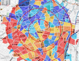 確度を高めるミクロなエリア選定